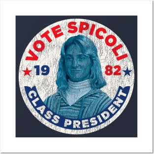 Vote Spicoli For Class President 1982 Worn Out Posters and Art